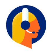 call center person icon
